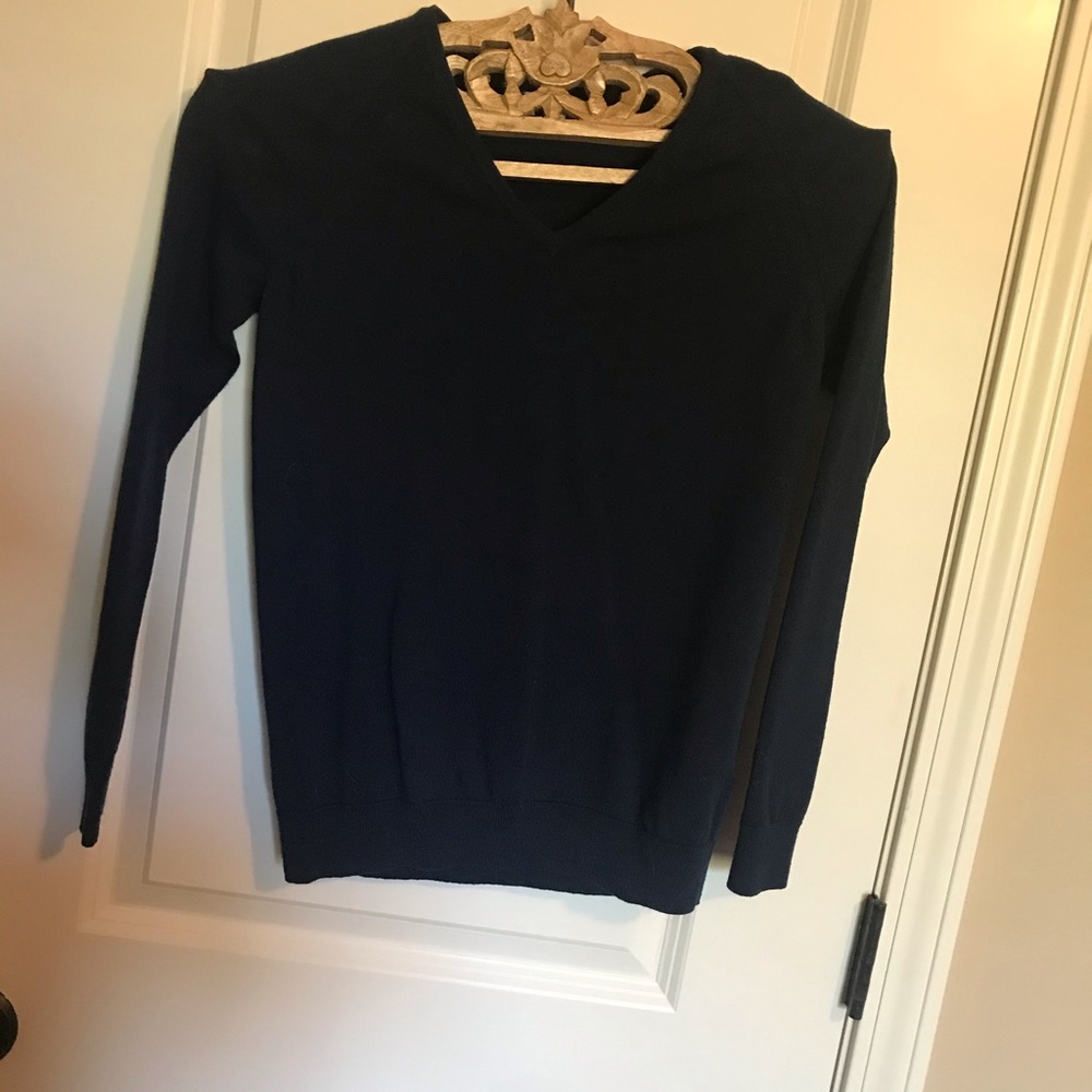 Banana Republic Merino Navy sweater